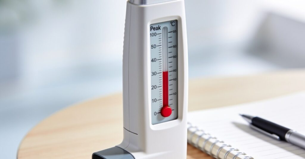 Asthma UK peak flow: How to use a peak flow meter and diary correctly