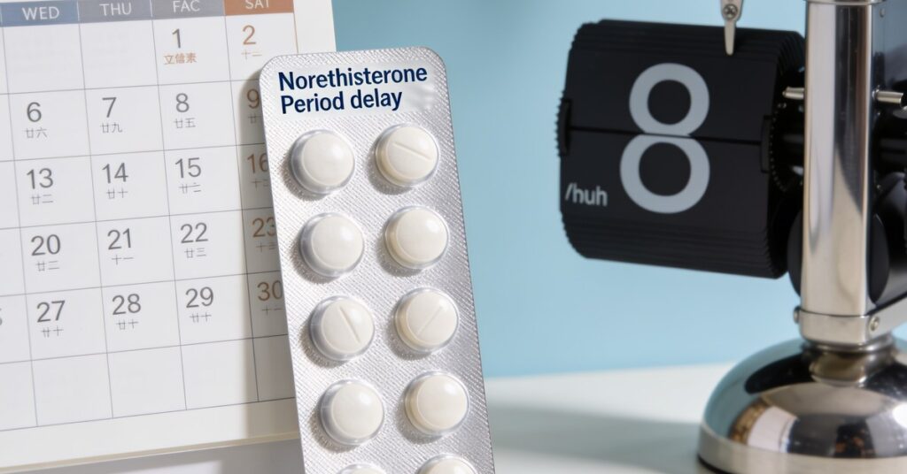 How do period delay tablets work: A guide to norethisterone treatment