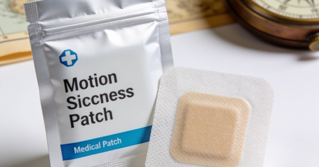 Motion sickness patch UK: 72 hours of travel sickness relief