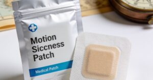 Motion sickness patch UK: 72 hours of travel sickness relief